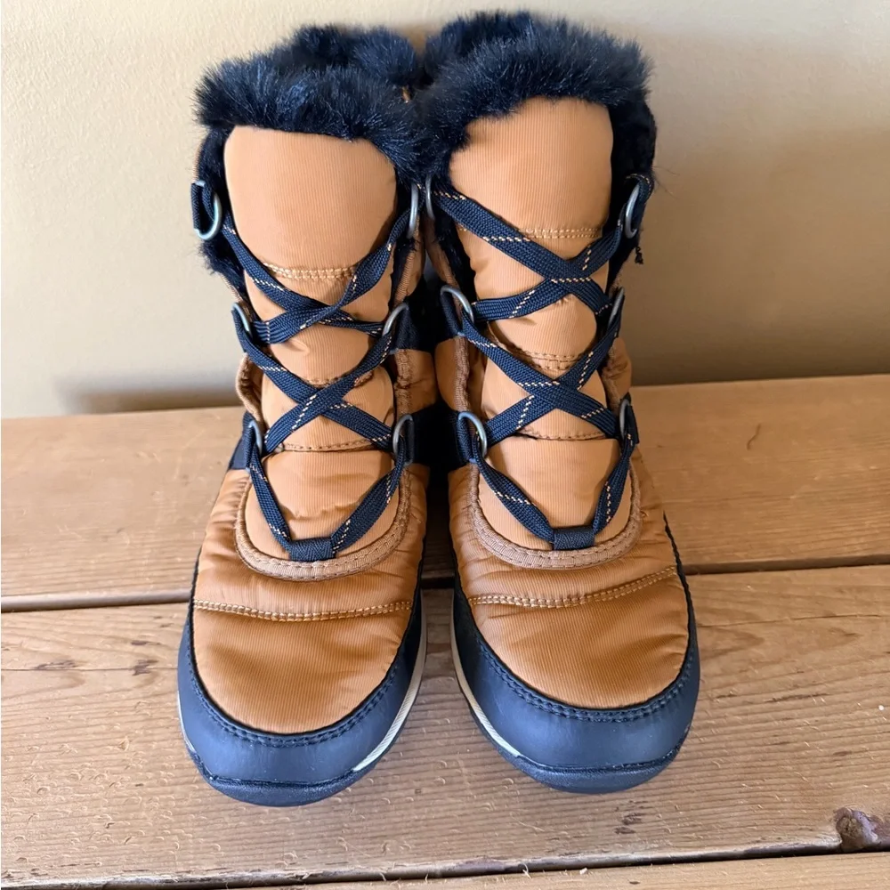 Sorel Elk Whitney II Short Lace Winter Boots size 7 - Picture 2 of 7